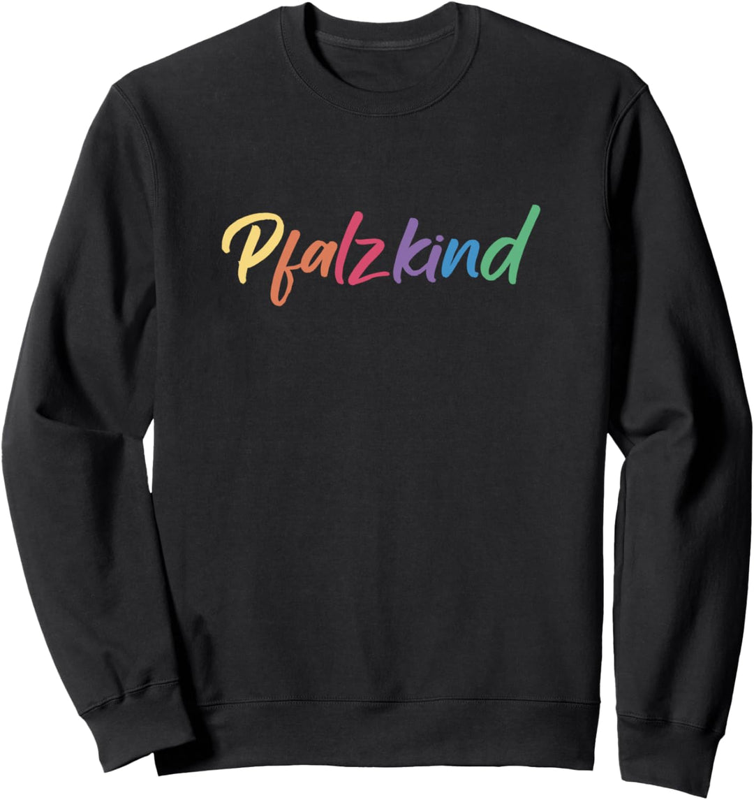 Pfalzkind Pfalz Pfälzer Regenbogen Sweatshirt