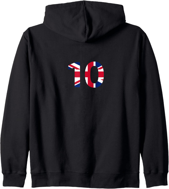 Flagge Grosbritannien Kapuzenjacke