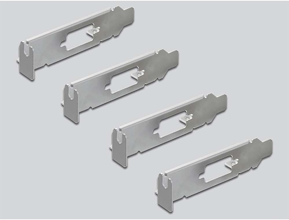 Delock PCI Express Karte 4 x Seriell Silber