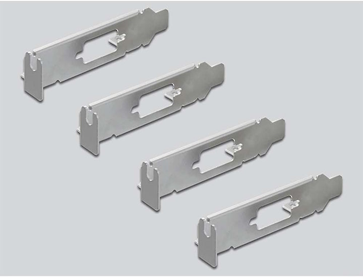 Delock PCI Express Karte 4 x Seriell Silber