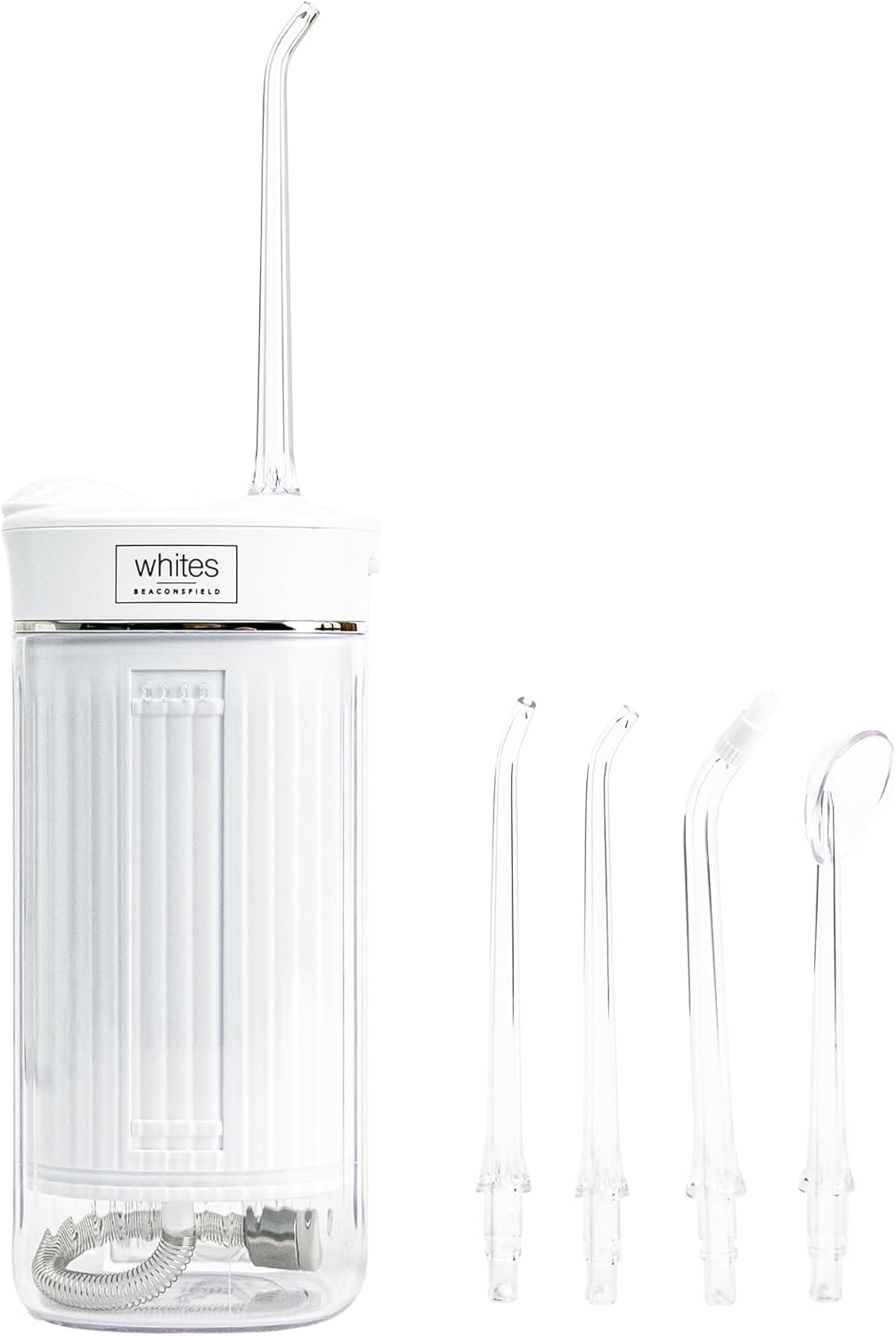 Whites Beaconsfield Dental Water Flosser — Tragbare wasserdichte Munddusche für Zähne &amp; Zahnfleisch,