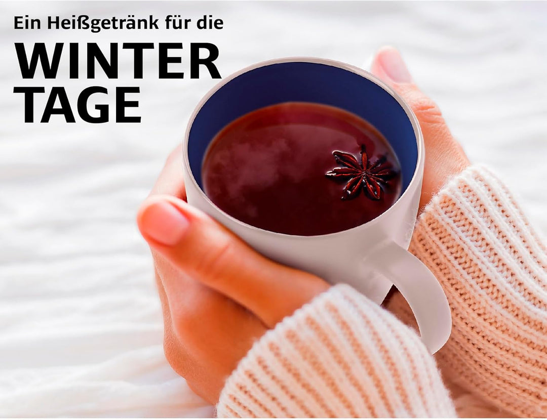 MIAMIO - 6 x 350 ml Kaffeetassen/Kaffeebecher Set - Tassen Set 6er Modern - Le Papillon Kollektion (