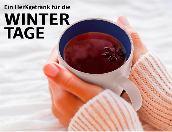 MIAMIO - 6 x 350 ml Kaffeetassen/Kaffeebecher Set - Tassen Set 6er Modern - Le Papillon Kollektion (