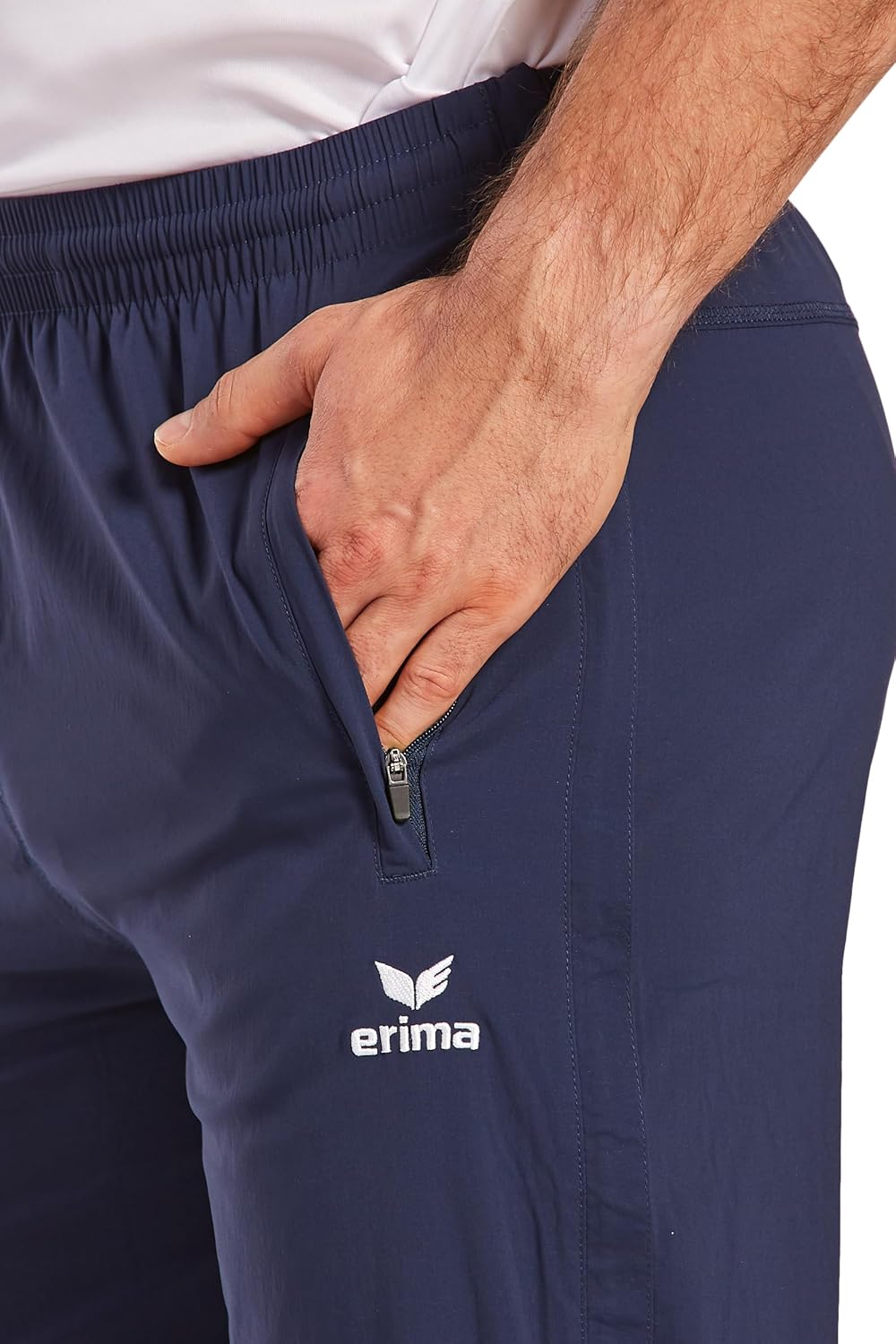 Erima Herren durchgehendem RV Hose, New Navy