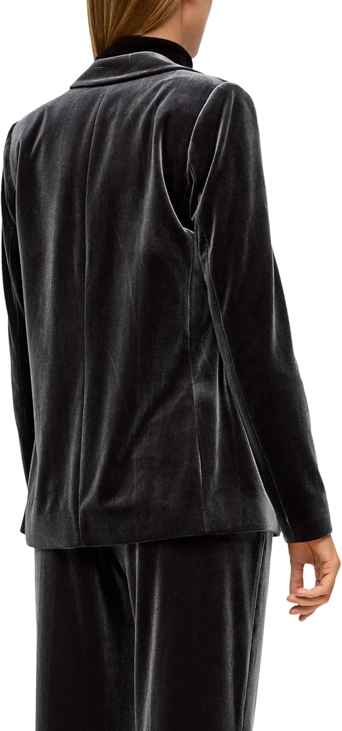 s.Oliver BLACK LABEL Damen Samt Blazer 38 9897, 38 9897