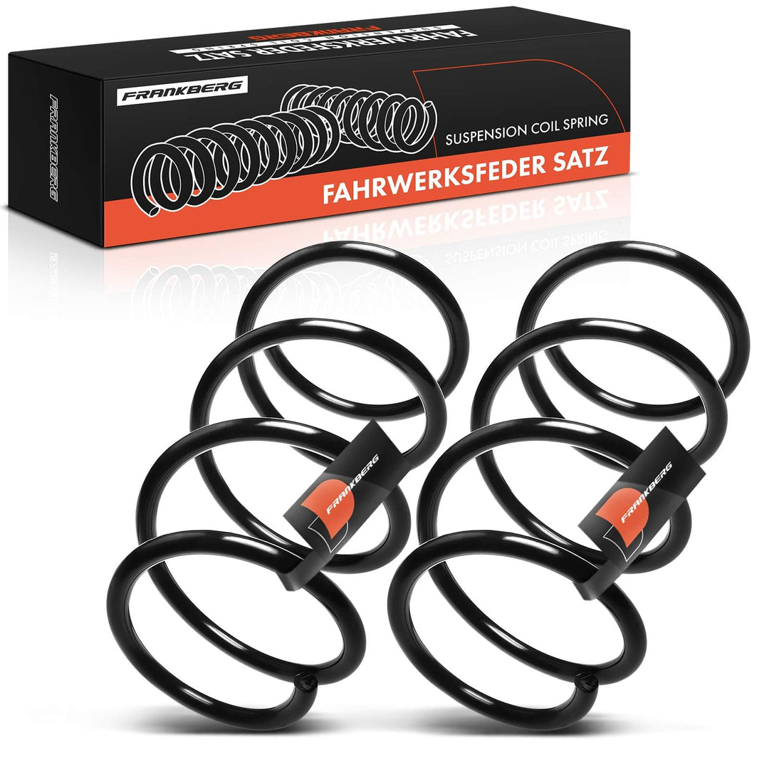Frankberg 2x Federn Fahrwerksfeder Vorderachse Kompatibel mit 5er E60 525d 530d 535d 540i 545i 2002-