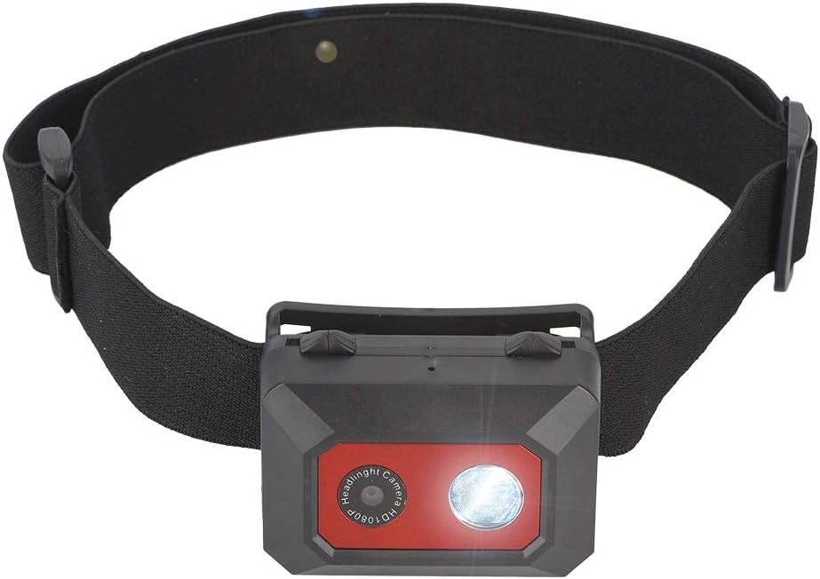 Topiky Action Kamera,5-10M Nachtsichtgerät, 1080P HD,2 in 1, 1,5/6H LED Scheinwerfer/SOS Modus, Frei