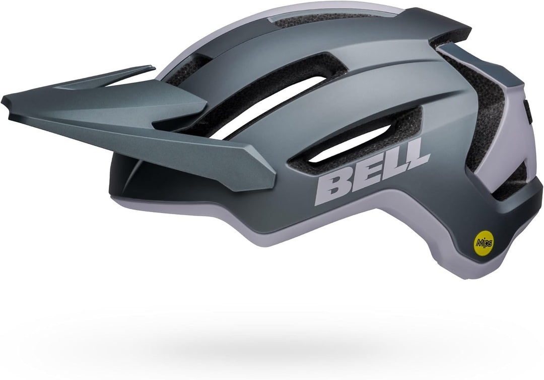BELL Unisex – Erwachsene 4Forty Air MIPS L (58-62 cm) Hellgrau/Nimbus matt, L (58-62 cm) Hellgrau/Ni