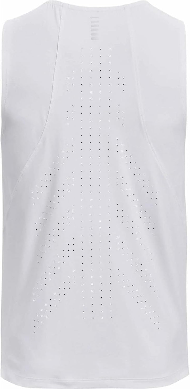 Under Armour Iso-Chill Run Laser Tanktop Herren XL Weiss, XL Weiss