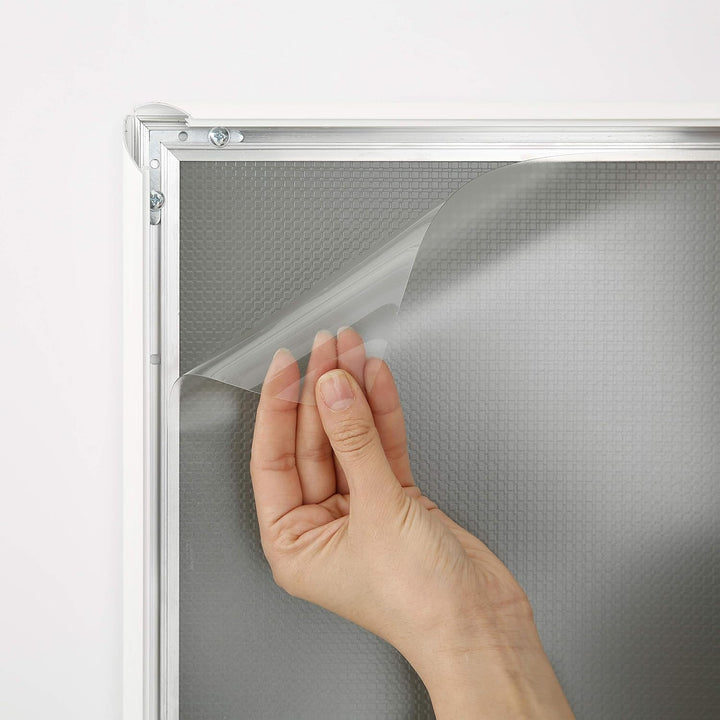 DISPLAY SALES Klapprahmen [5 St.] weiss DIN A3 25 mm Plakatrahmen Wechselrahmen | Ecken auf Gehrung