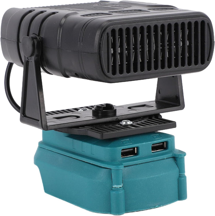 Dpofirs Batteriebetriebene Heizung, Tragbare Raumheizung mit 2 Temperaturen für Autocamping, Kompati