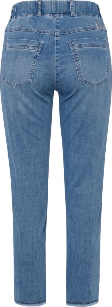 Raphaela by Brax Damen Lavina Fringe Light Denim Jeans 36 Bleached,slightlyused&buffies, 36 Bleached
