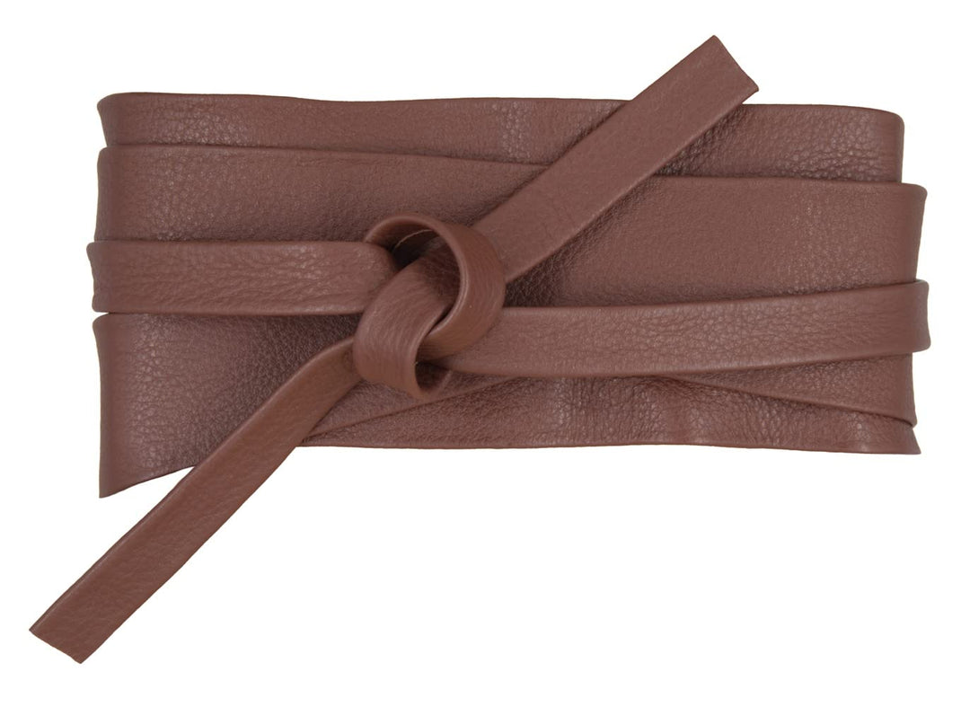 Vanzetti Gürtel Damen Leder Belt Ledergürtel zum Wickeln Damengürtel 70 mm Taillengürtel Baileys W11