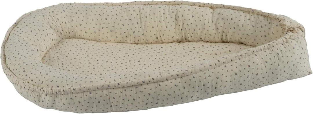 Bio Baby Nestchen Musselin Blumen Neutral Neugeborenen BaumwolleNestchen Wickelunterlage Mädchen Kus