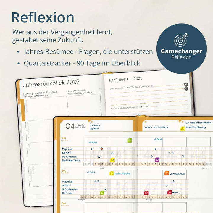 weekview compact extended 2026 – der clevere Wochenplaner A6+ Okt 25–März 27 | Personal Organizer mi