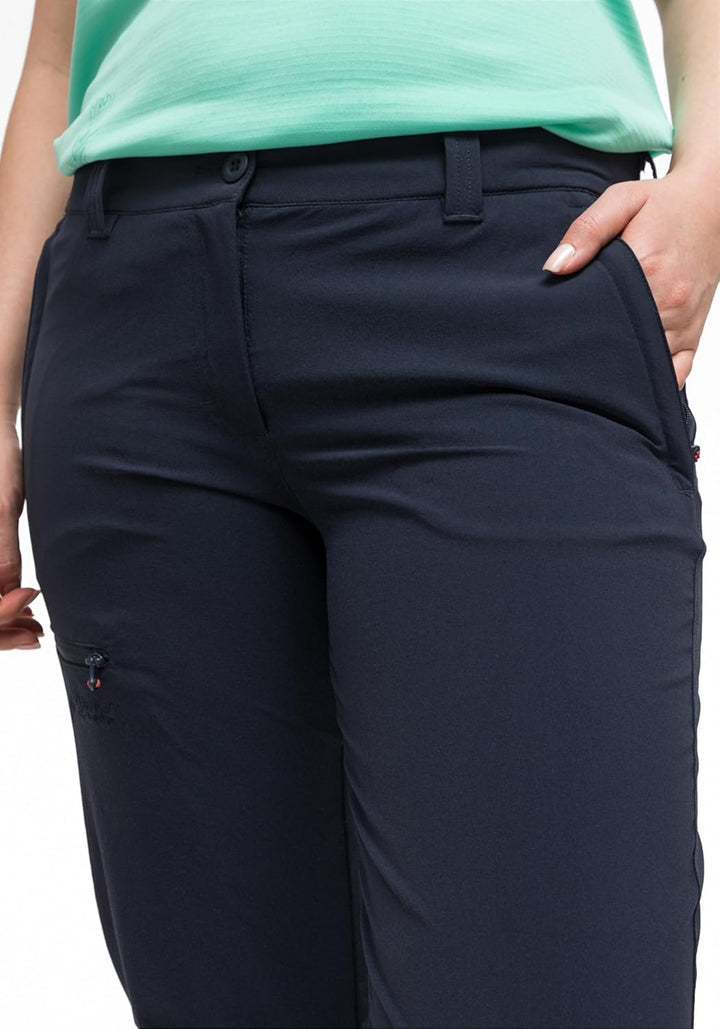 Maier Sports Inara Slim 3/4, Damen Wanderhose, Wasserabweisende Dreiviertelhose für Trekking und Hik