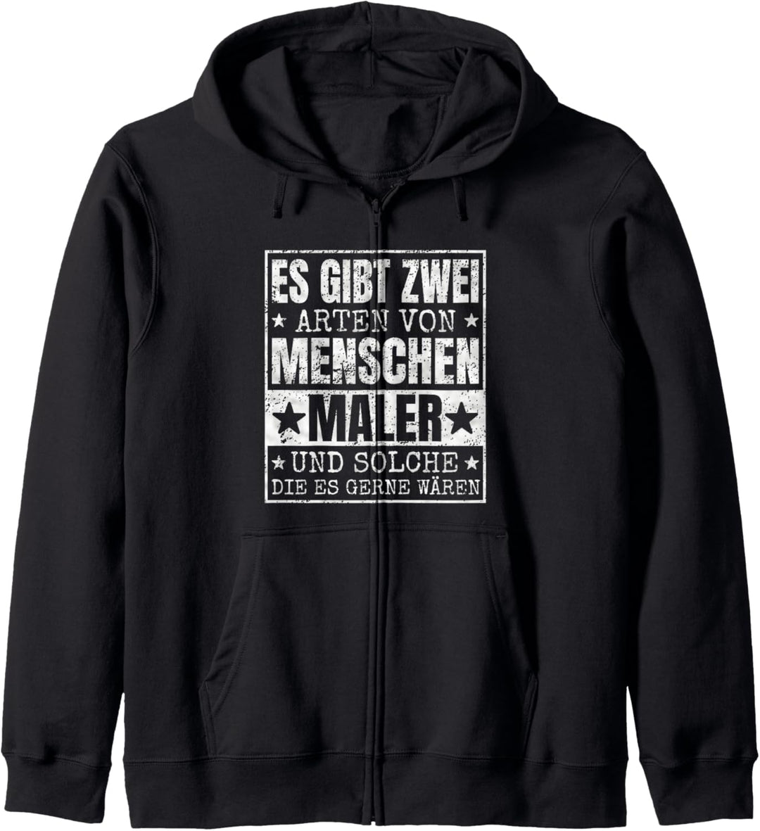 Gesellenprüfung Maler Meister und Lackierer Geschenk Kapuzenjacke