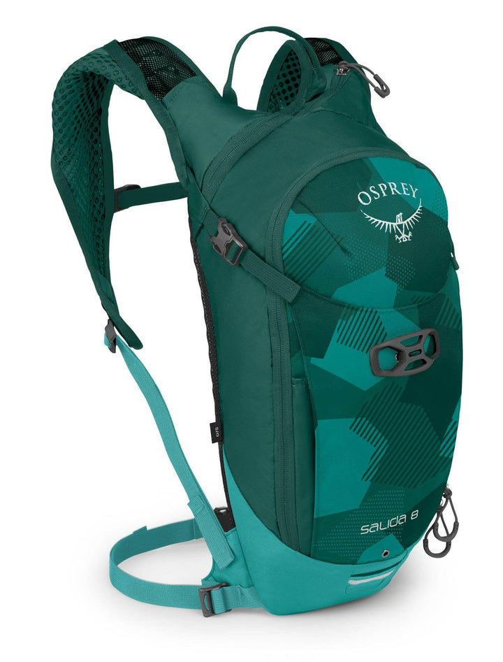 Osprey Damen Salida 8 Hydration Pack with 2.5L Hydraulics LT Reservoir Einheitsgrösse Teal Glass, Ei