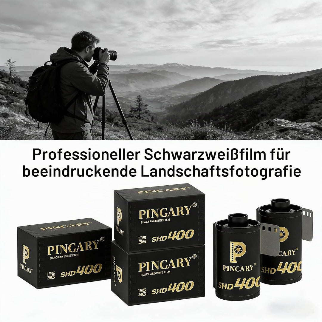 35 mm Schwarzweissfilm ISO400 Kamera, 35mm bewegt Sich von Neon zum Schatten, Pushable 400 ISO für D