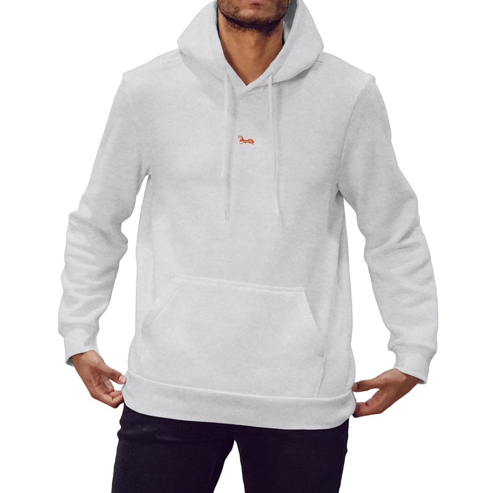 strongAnt Herren Hoodie Baumwolle Kapuzenpullover mit Bauchtasche Sweatshirt Pullover Sweatjacke Lan