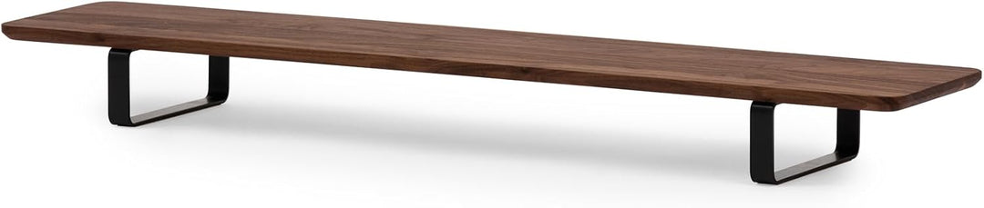 Oakywood - Monitorständer 2 Monitore - Schreibtisch Bildschirmerhöhung aus Holz - Handgefertigt in d