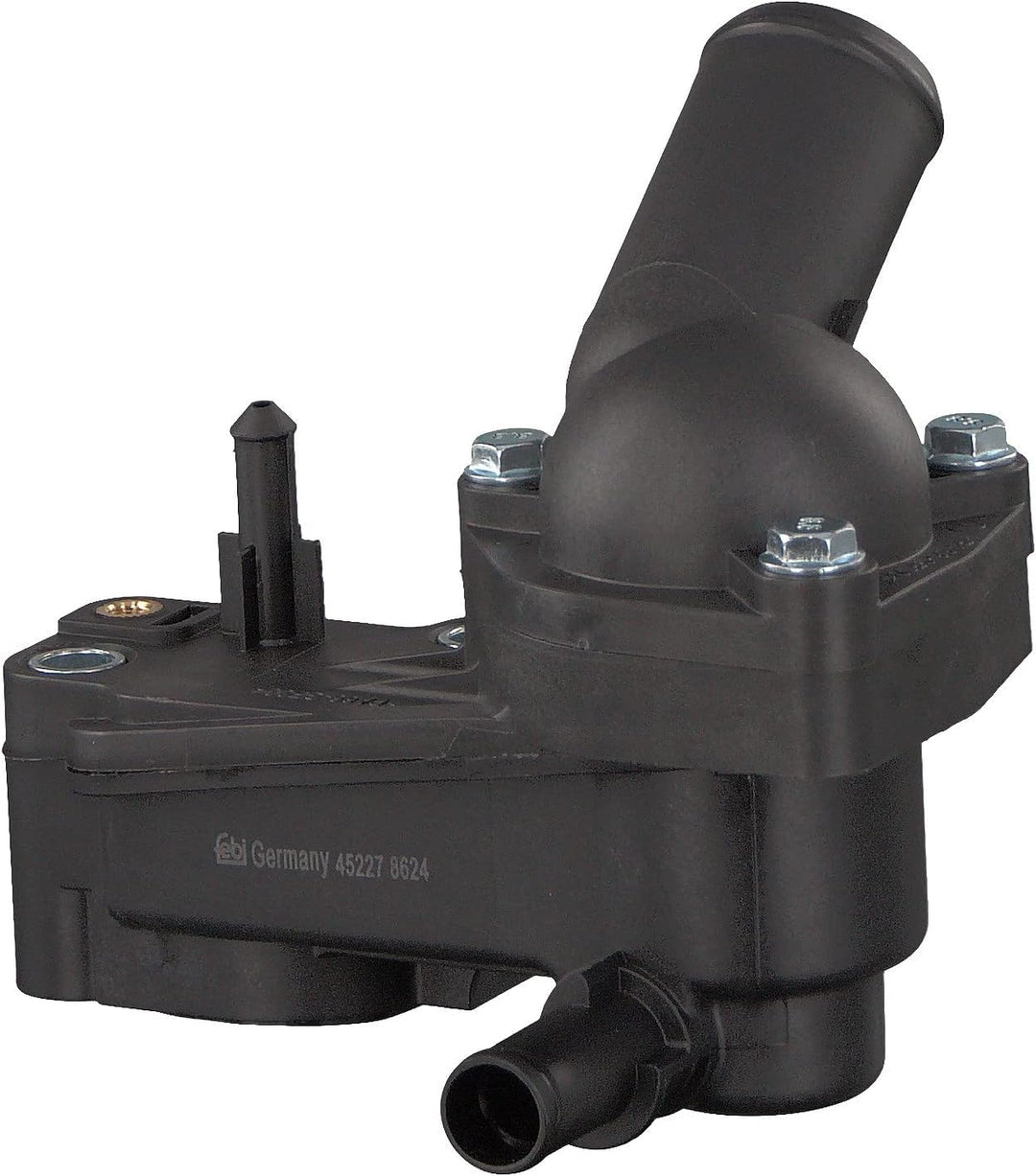 febi bilstein 45227 Kühlwasserflansch mit Thermostat und Dichtung , 1 Stück