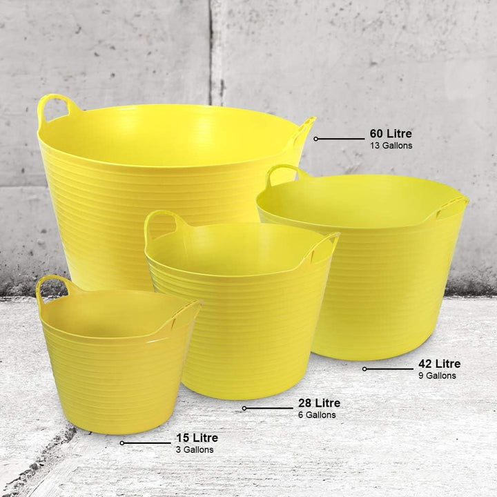 Faithfull - FLEX15Y Polyethylen Flex Badewanne 28L Gelb - FAIFLEX28Y