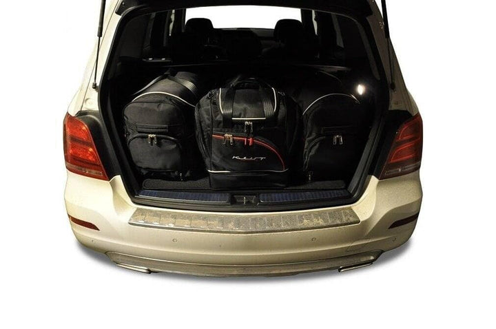 KJUST Kofferraumtaschen 4 stk kompatibel mit MERCEDES-BENZ GLK X204 2008-2015