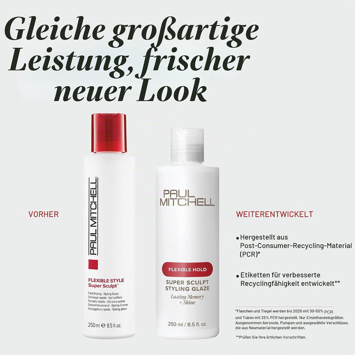 Paul Mitchell Super Sculpt - Styling-Gel in Friseur-Qualität für flexiblen Halt, Modellier-Fluid ver