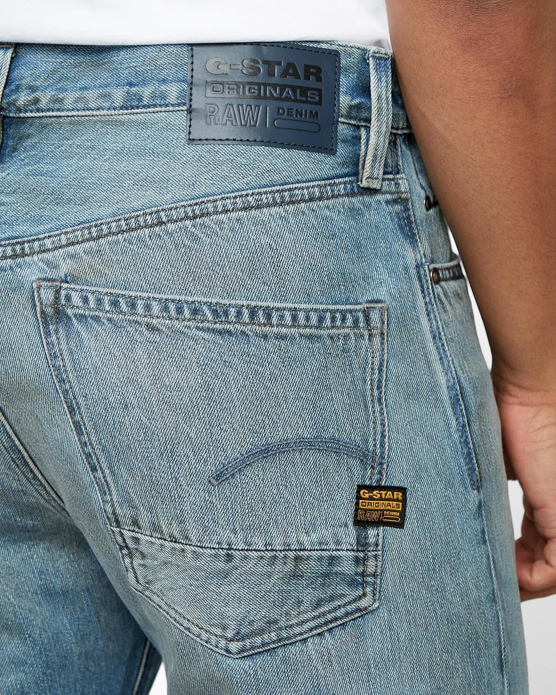 G-Star RAW Herren Dakota Regular Straight Jeans 30W / 30L Blau (Vintage Gold Digger D23691-d788-h117