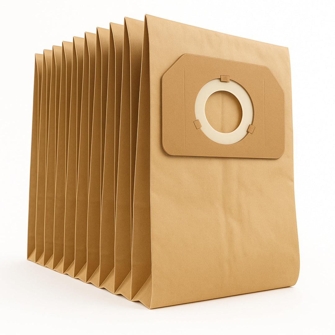 10 Staubsaugerbeutel für Kärcher 2701 und 2801 u.v.m wie original 6.904-263 von Microsafe®, 10 Staub
