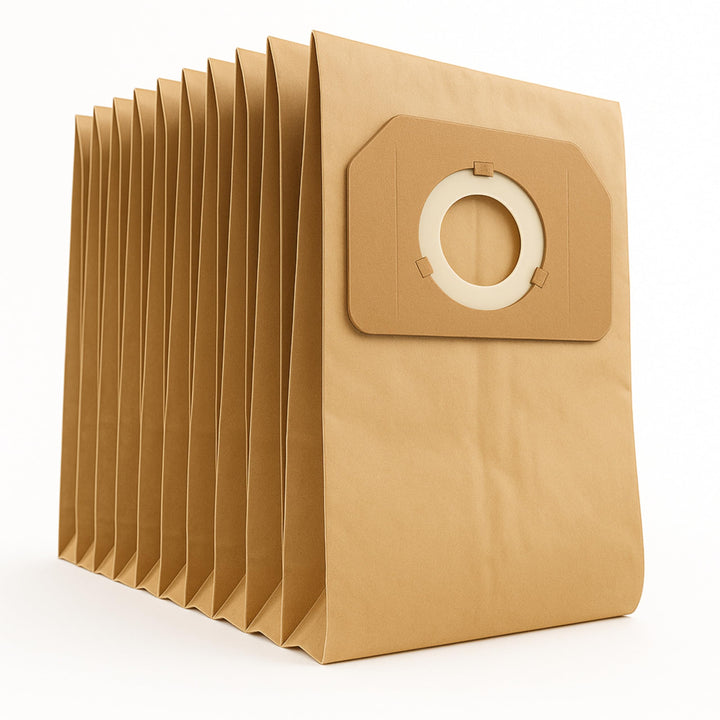 10 Staubsaugerbeutel für Kärcher 2701 und 2801 u.v.m wie original 6.904-263 von Microsafe®, 10 Staub