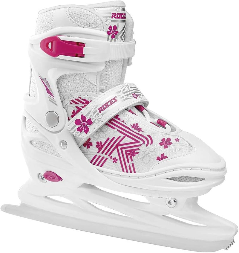 Roces Mädchen Jokey Ice 3.0 Girl Schlittschuh 30-33 white-pink, 30-33 white-pink