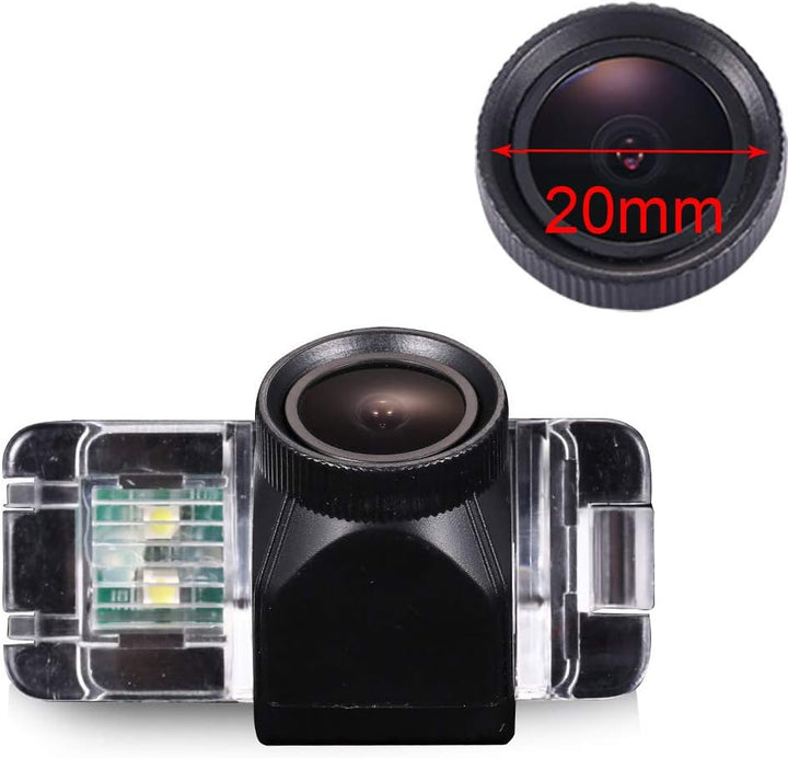 20mm Lens Super HD 170° Weitwinkel Wasserdicht Nachtsicht Rückfahrkamera Ersatz für Ford Focus 2 MK2