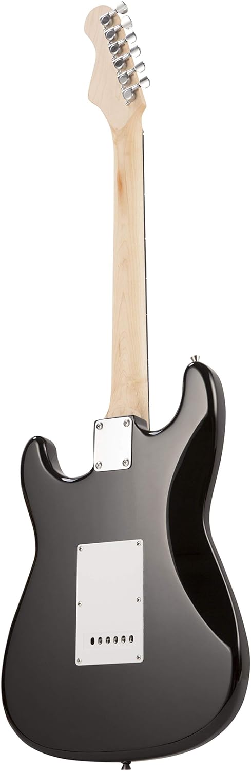RockJam Full Size Electric Guitar Kit with 10-Watt Guitar Amp, Lessons, Strap, Gig Bag, Picks, Whamm