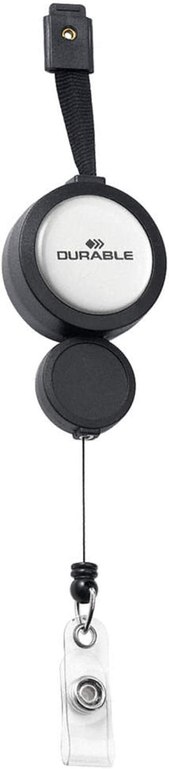 Durable Jojo Plus, Bandlänge 60 cm, schwarz, Packung à 10 Stück, 822901