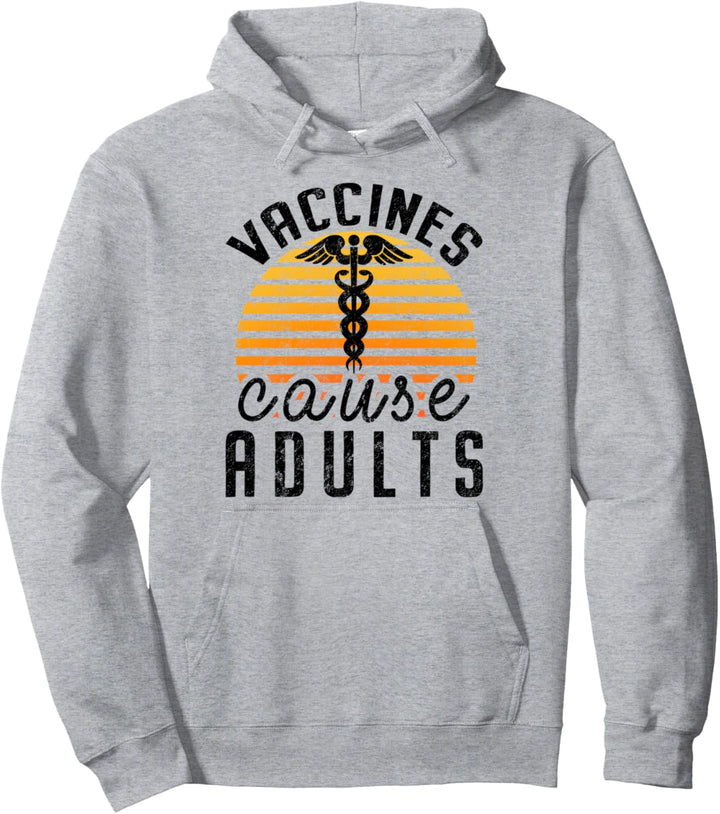 Pro Impfung Vaccines Cause Adults Impfen Impfschutz Impf Pullover Hoodie