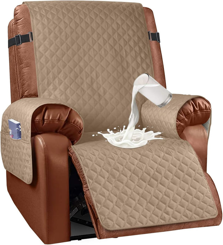 Granbest Wasserabweisende Recliner Stuhl Abdeckung wasserdichte Recliner Stuhl Slipcovers Anti-Rutsc