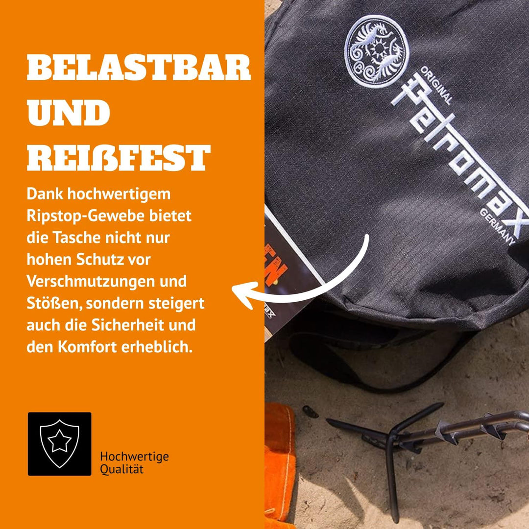 Petromax Transporttasche für Grill- und Feuerschale, in verschiedenen Grössen Tasche passend FS 48,
