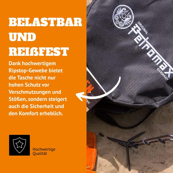 Petromax Transporttasche für Grill- und Feuerschale, in verschiedenen Grössen Tasche passend FS 48,