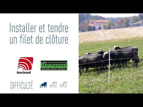 horizont Kleintierzaun - Farmer Plus - Elektronetz grün Höhe 65cm, Länge 50m, mit Strom, verschweiss