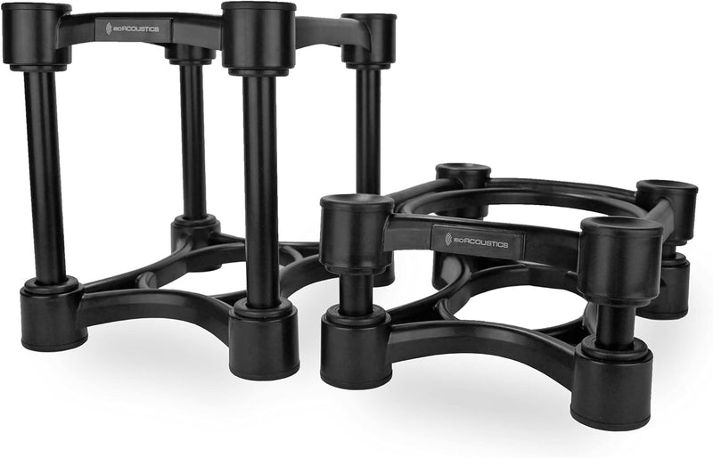 IsoAcoustics Iso-Serie mit Lautsprecherstativen, schwingungsdämpfend, mit einstellbarer Höhe und Nei