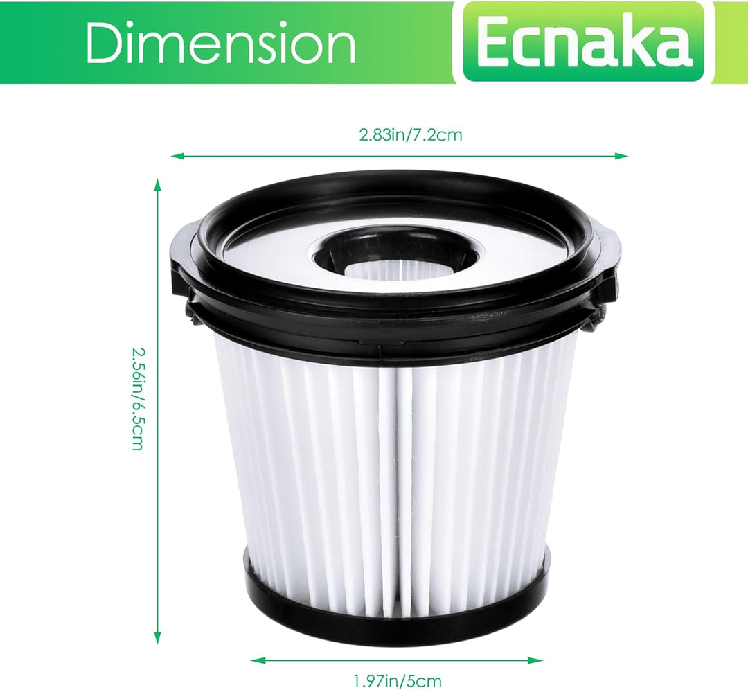 6 Stück Filter Ersatzteile Zubehör für Shark Detect Pro IW3611DE / IW3611EU / IW3612EU / IW1611DE/ I