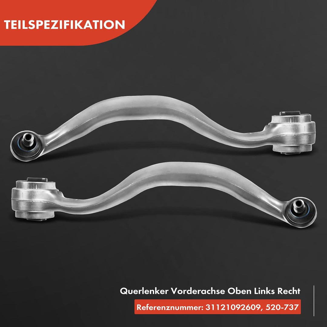 2x Radaufhängung Querlenker Lenker Vorne Oben Links Rechts für E39 535i 540i M5 1996-2003 3112109260