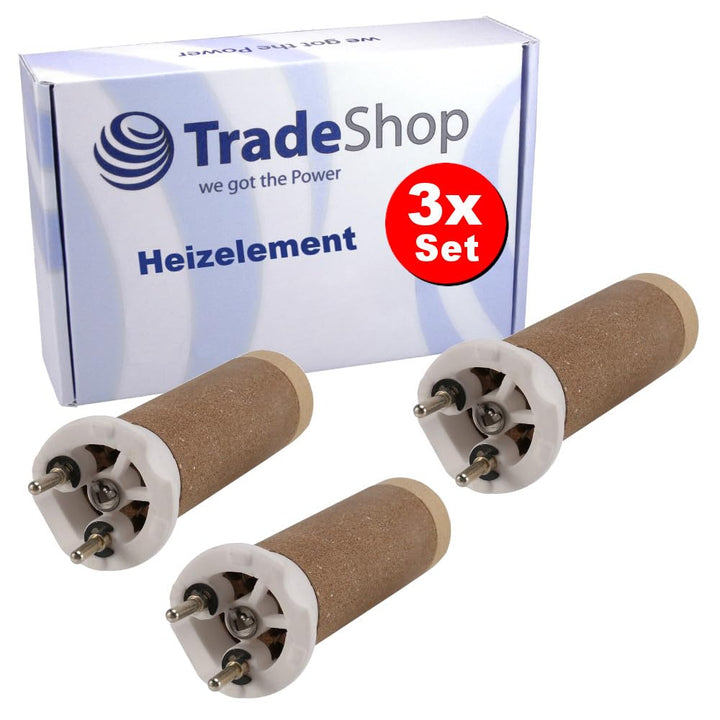 3x Trade-Shop Heizelement kompatibel mit Leister Triac AT, Triac ST, Triac BT ersetzt 103.596 / Heis