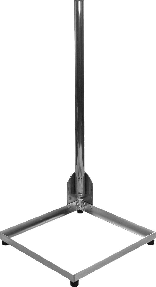 SKT BAFU50 Sat Aluminium-Balkonständer für Betonplatte 50 x 50 cm