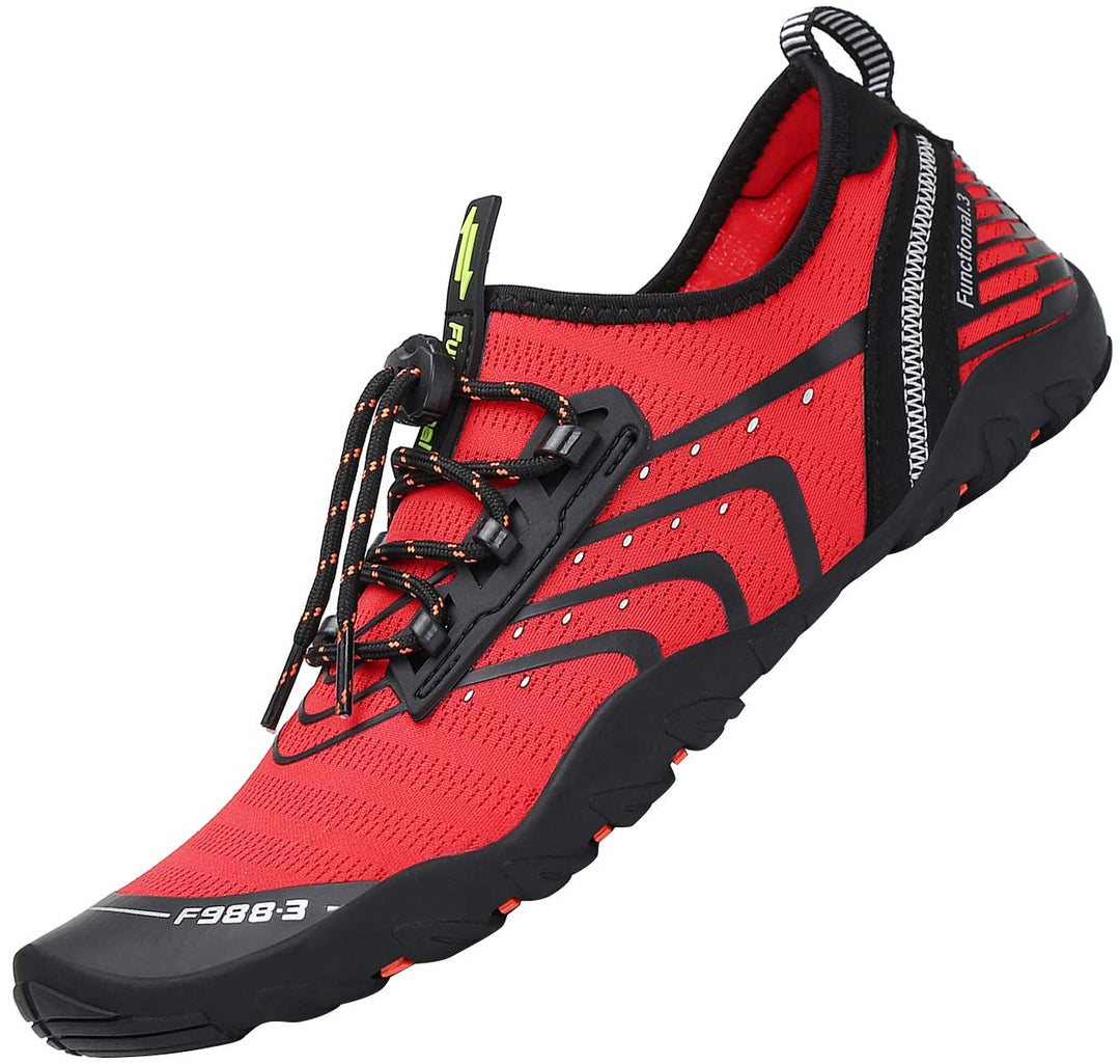 SAGUARO Badeschuhe für Herren Damen - 7/9 Drainagelöcher Schnelltrocknende rutschfest, Gr 35-48 43 E