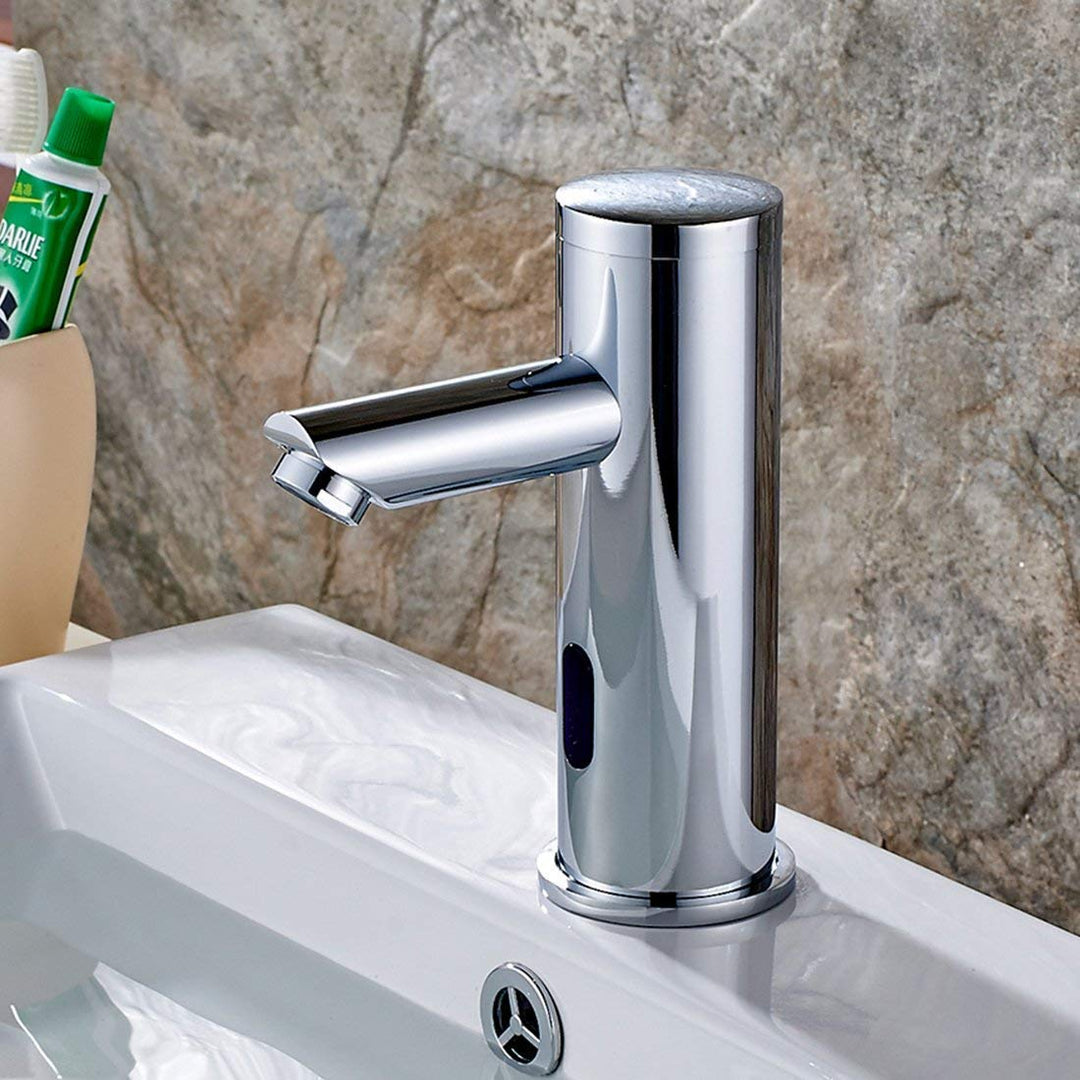 Aimadi Infrarot Sensor Wasserhahn Automatisch Induktion Badarmatur Wassersparen Waschtisharmatur Han