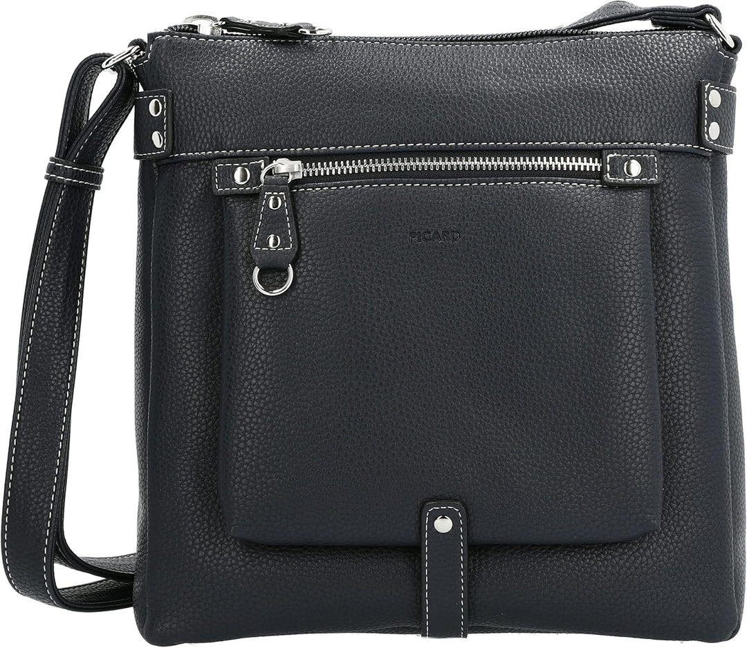 Picard Damen Schultertasche LOIRE aus Synthetik Mittel | mit Reissverschluss | Schultertasche | Allt