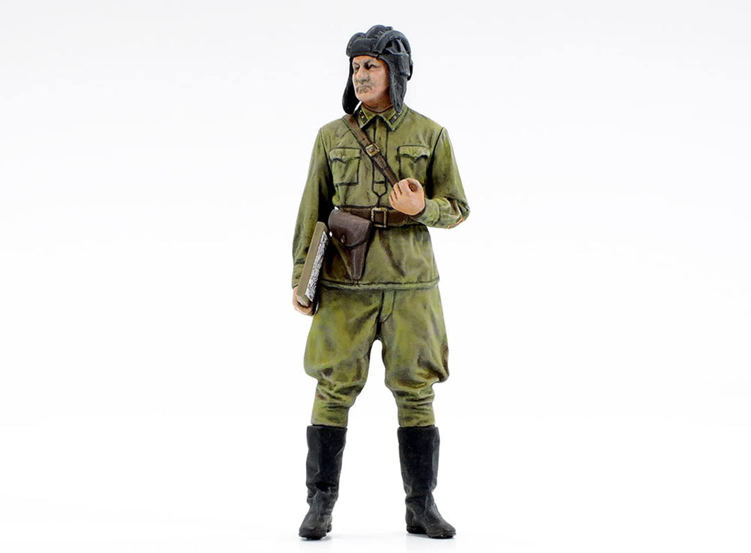 Tamiya 35375 1:35 Rus. Sw. Pz. KV-2 Gigant 152mm-originalgetreue Nachbildung, Modellbau, Plastik Bau